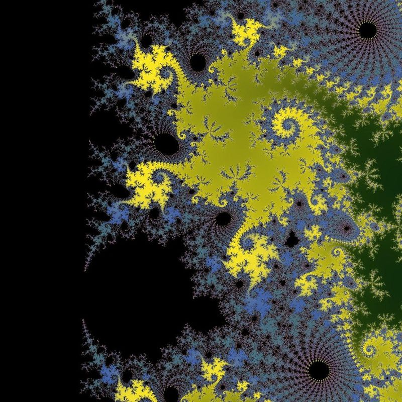 A weird fractal graphic thing that I liked, courtesy of RandomMandelbrot (https://botsin.space/@mrandelbot). (CC-BY-SA)